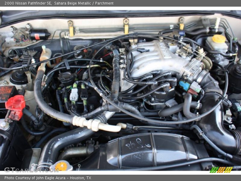 Sahara Beige Metallic / Parchment 2000 Nissan Pathfinder SE