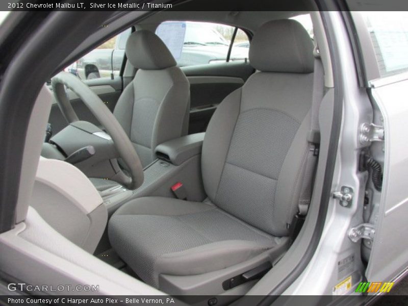 Silver Ice Metallic / Titanium 2012 Chevrolet Malibu LT