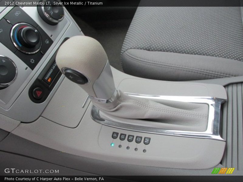 Silver Ice Metallic / Titanium 2012 Chevrolet Malibu LT