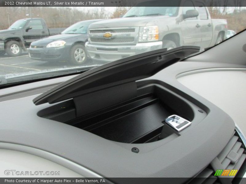 Silver Ice Metallic / Titanium 2012 Chevrolet Malibu LT