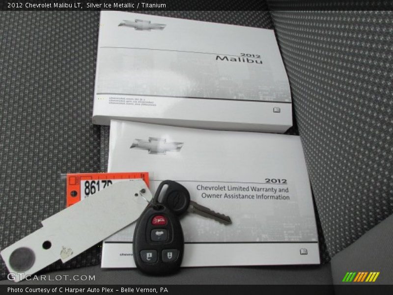 Silver Ice Metallic / Titanium 2012 Chevrolet Malibu LT