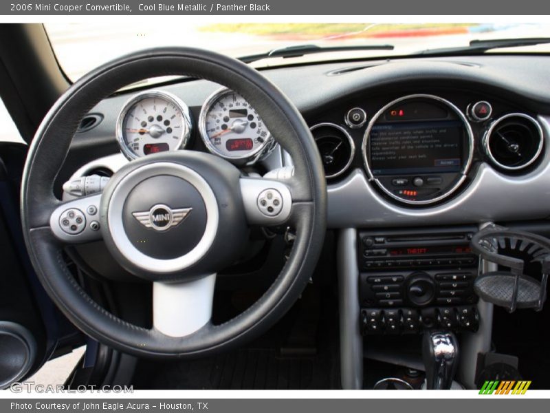 Dashboard of 2006 Cooper Convertible