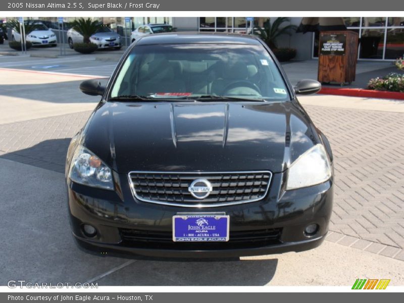 Super Black / Frost Gray 2005 Nissan Altima 2.5 S