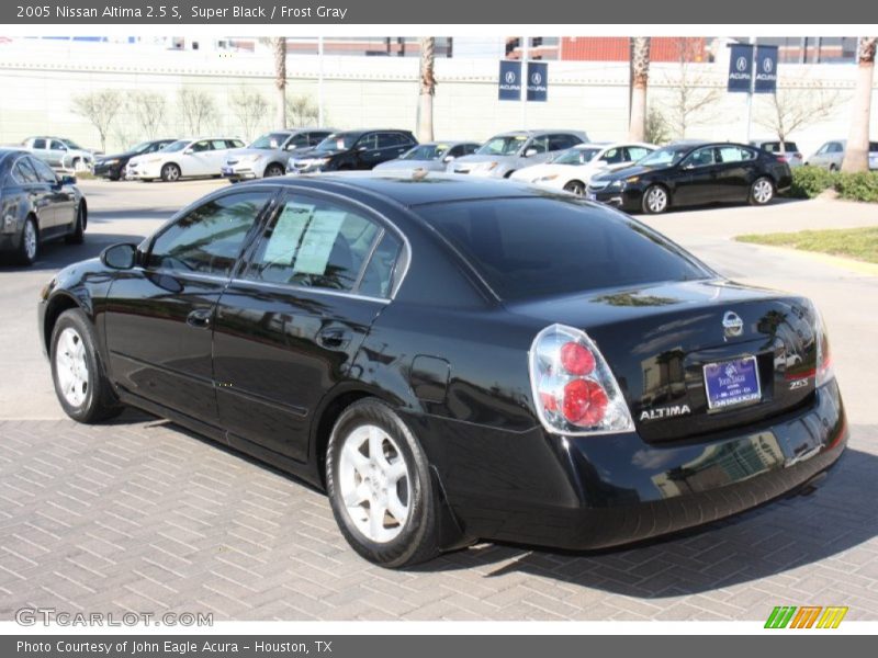 Super Black / Frost Gray 2005 Nissan Altima 2.5 S