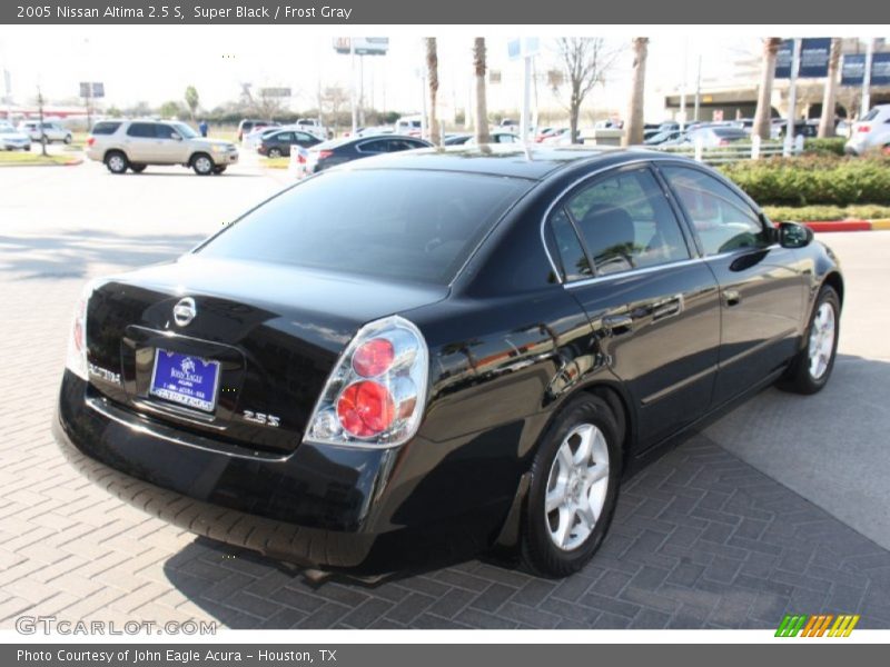 Super Black / Frost Gray 2005 Nissan Altima 2.5 S