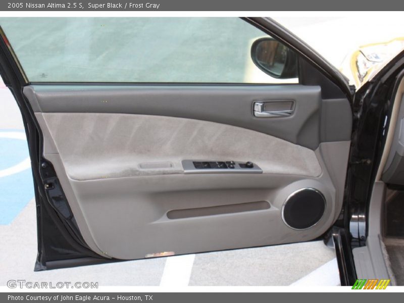 Super Black / Frost Gray 2005 Nissan Altima 2.5 S