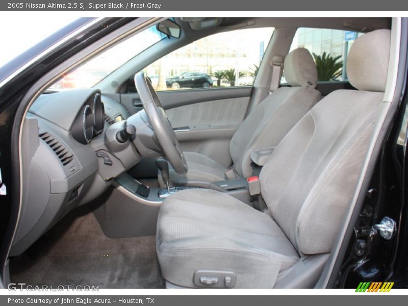 Super Black / Frost Gray 2005 Nissan Altima 2.5 S