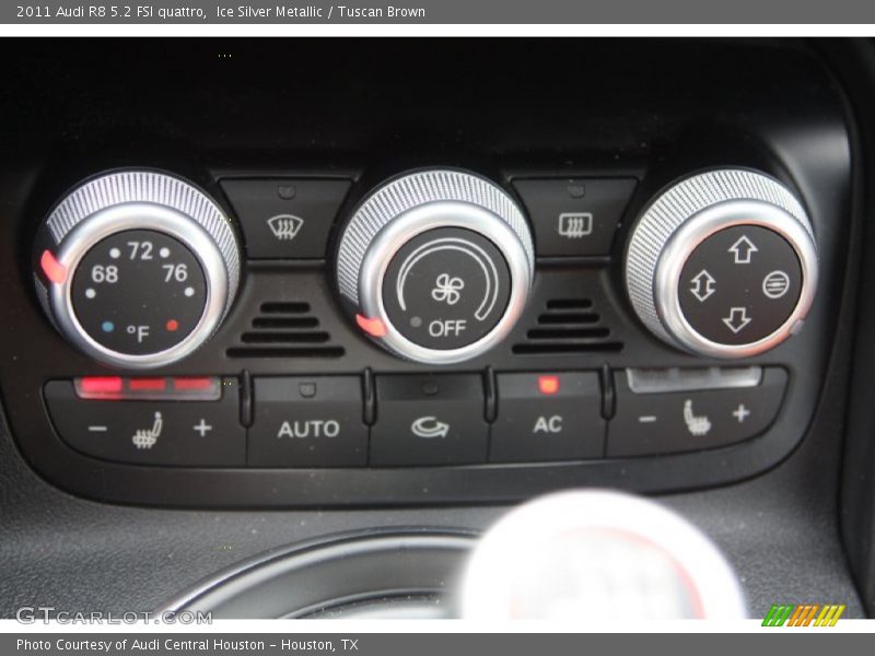 Controls of 2011 R8 5.2 FSI quattro