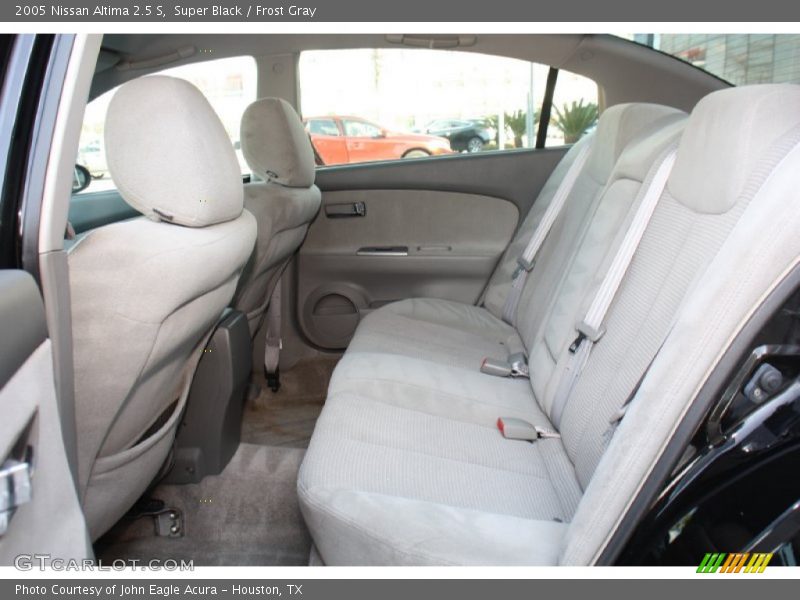 Super Black / Frost Gray 2005 Nissan Altima 2.5 S