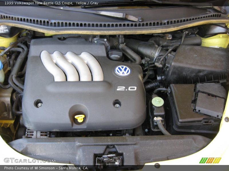  1999 New Beetle GLS Coupe Engine - 2.0 Liter SOHC 8-Valve 4 Cylinder