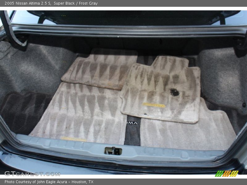 Super Black / Frost Gray 2005 Nissan Altima 2.5 S