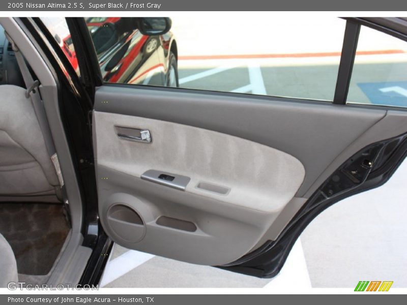 Super Black / Frost Gray 2005 Nissan Altima 2.5 S