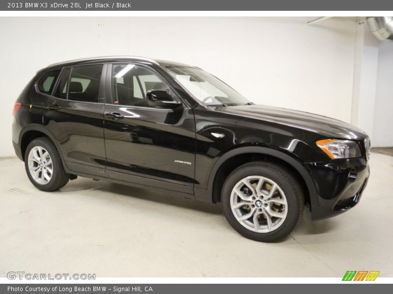 Jet Black / Black 2013 BMW X3 xDrive 28i