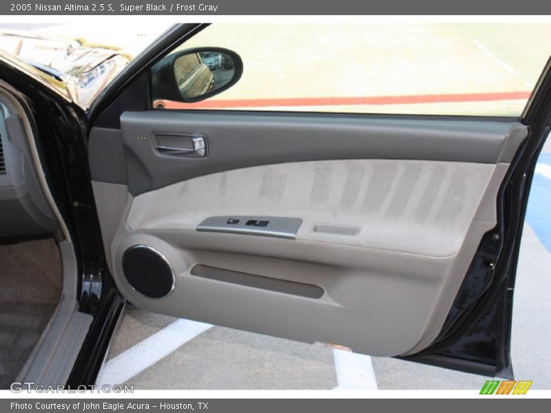 Super Black / Frost Gray 2005 Nissan Altima 2.5 S