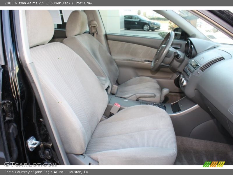 Super Black / Frost Gray 2005 Nissan Altima 2.5 S