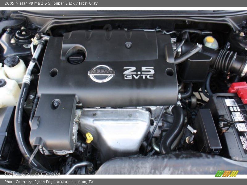 Super Black / Frost Gray 2005 Nissan Altima 2.5 S