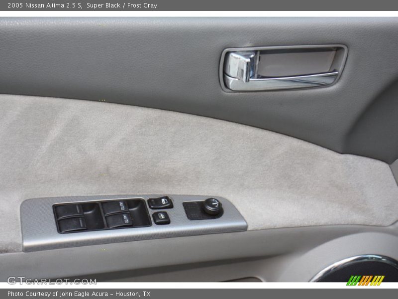 Super Black / Frost Gray 2005 Nissan Altima 2.5 S