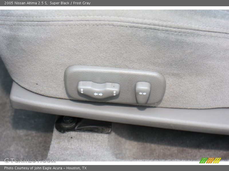 Super Black / Frost Gray 2005 Nissan Altima 2.5 S