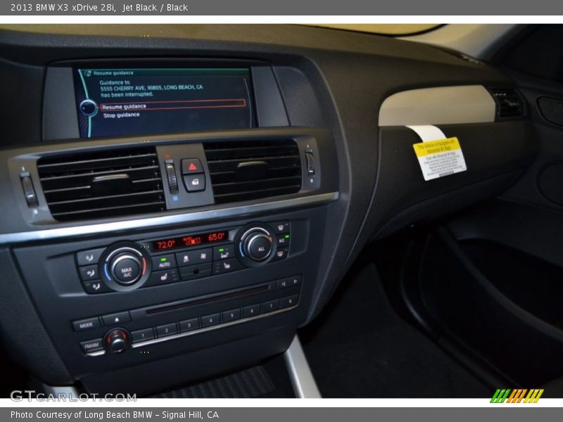 Jet Black / Black 2013 BMW X3 xDrive 28i