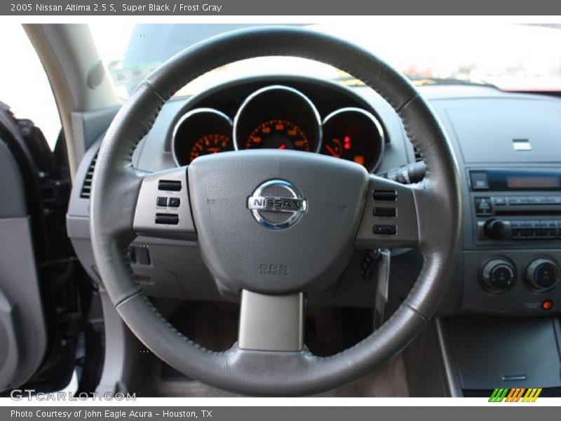 Super Black / Frost Gray 2005 Nissan Altima 2.5 S