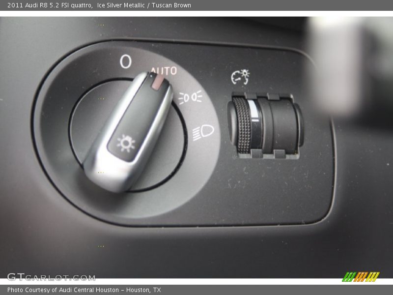 Controls of 2011 R8 5.2 FSI quattro