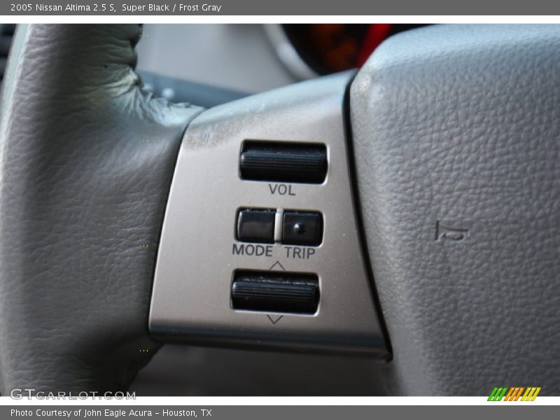 Super Black / Frost Gray 2005 Nissan Altima 2.5 S