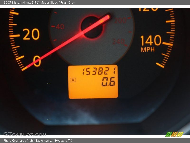 Super Black / Frost Gray 2005 Nissan Altima 2.5 S