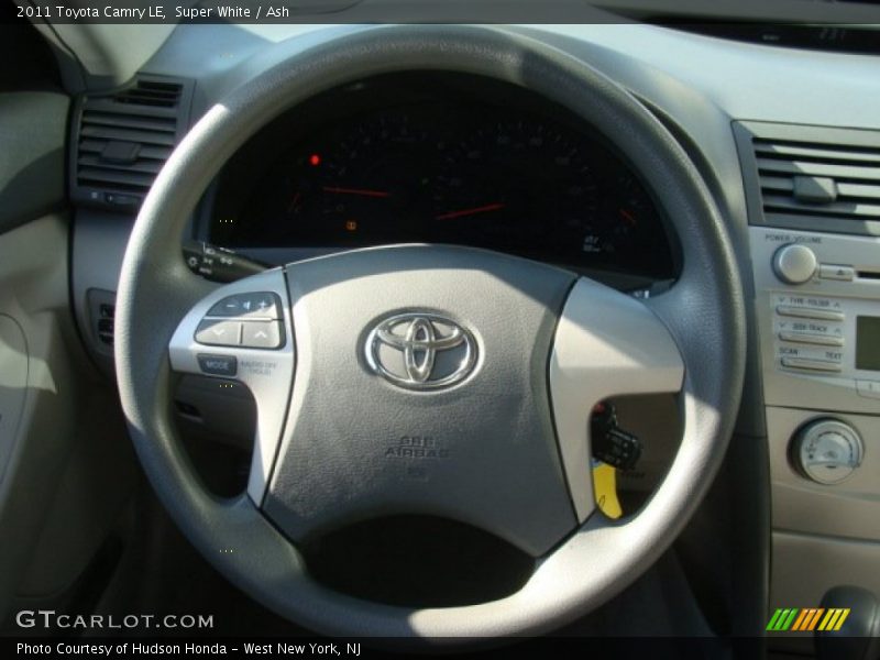 Super White / Ash 2011 Toyota Camry LE