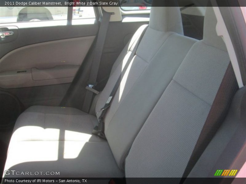 Bright White / Dark Slate Gray 2011 Dodge Caliber Mainstreet