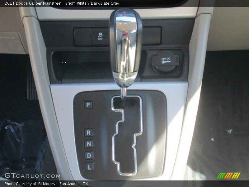 Bright White / Dark Slate Gray 2011 Dodge Caliber Mainstreet