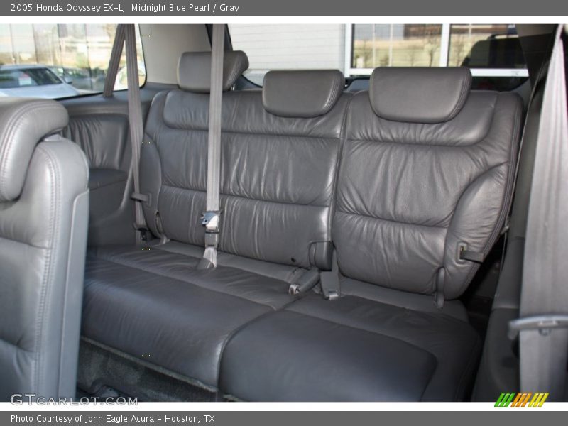Midnight Blue Pearl / Gray 2005 Honda Odyssey EX-L