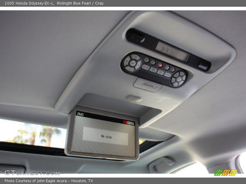 Midnight Blue Pearl / Gray 2005 Honda Odyssey EX-L