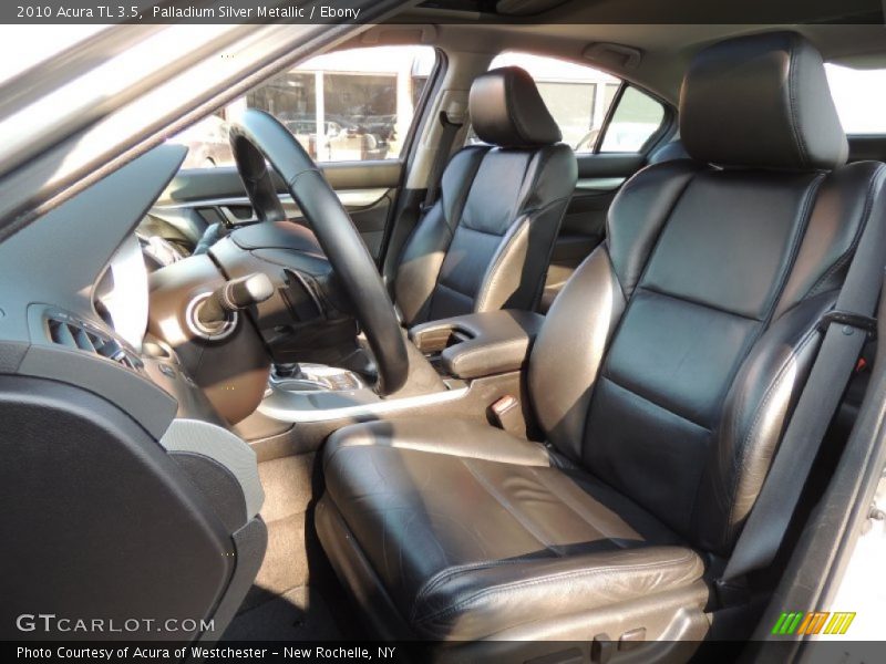 Front Seat of 2010 TL 3.5