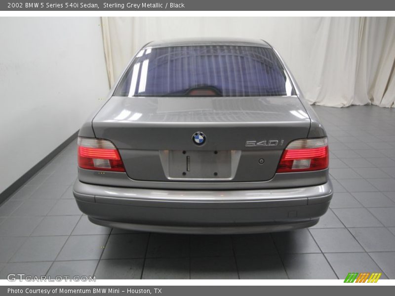 Sterling Grey Metallic / Black 2002 BMW 5 Series 540i Sedan