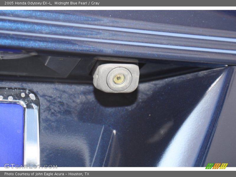 Midnight Blue Pearl / Gray 2005 Honda Odyssey EX-L