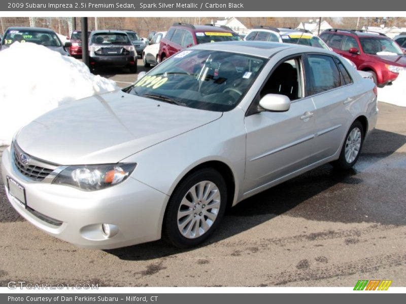 Spark Silver Metallic / Carbon Black 2009 Subaru Impreza 2.5i Premium Sedan