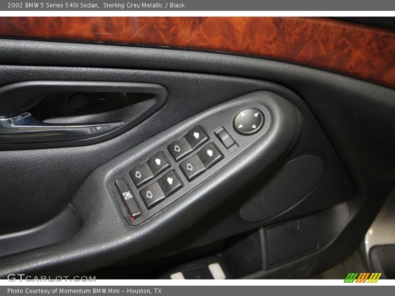 Sterling Grey Metallic / Black 2002 BMW 5 Series 540i Sedan