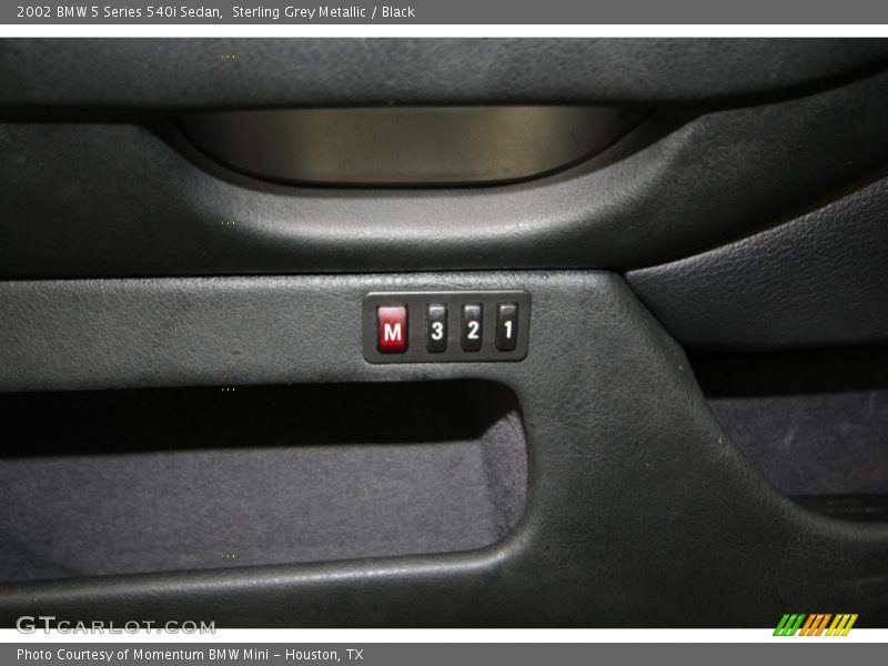 Sterling Grey Metallic / Black 2002 BMW 5 Series 540i Sedan