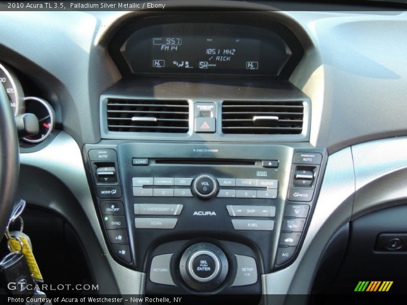 Controls of 2010 TL 3.5