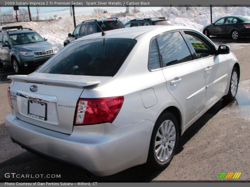 Spark Silver Metallic / Carbon Black 2009 Subaru Impreza 2.5i Premium Sedan