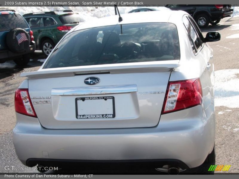 Spark Silver Metallic / Carbon Black 2009 Subaru Impreza 2.5i Premium Sedan