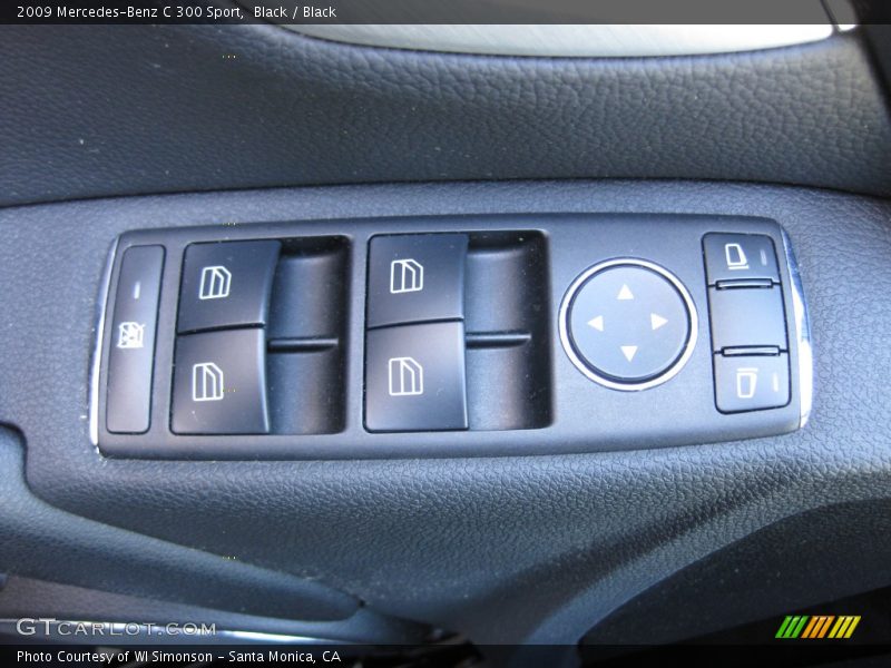 Black / Black 2009 Mercedes-Benz C 300 Sport