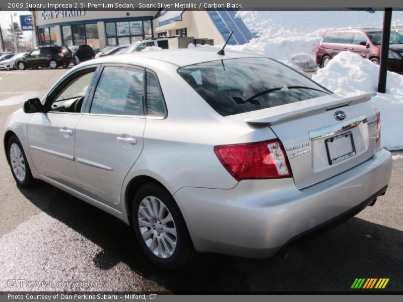Spark Silver Metallic / Carbon Black 2009 Subaru Impreza 2.5i Premium Sedan