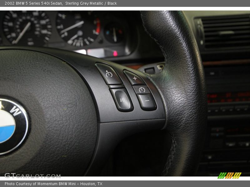 Sterling Grey Metallic / Black 2002 BMW 5 Series 540i Sedan