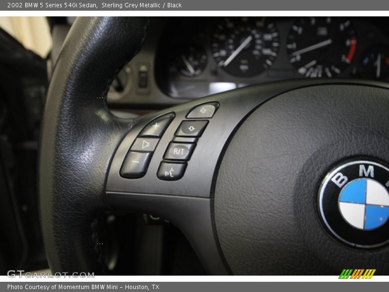 Sterling Grey Metallic / Black 2002 BMW 5 Series 540i Sedan