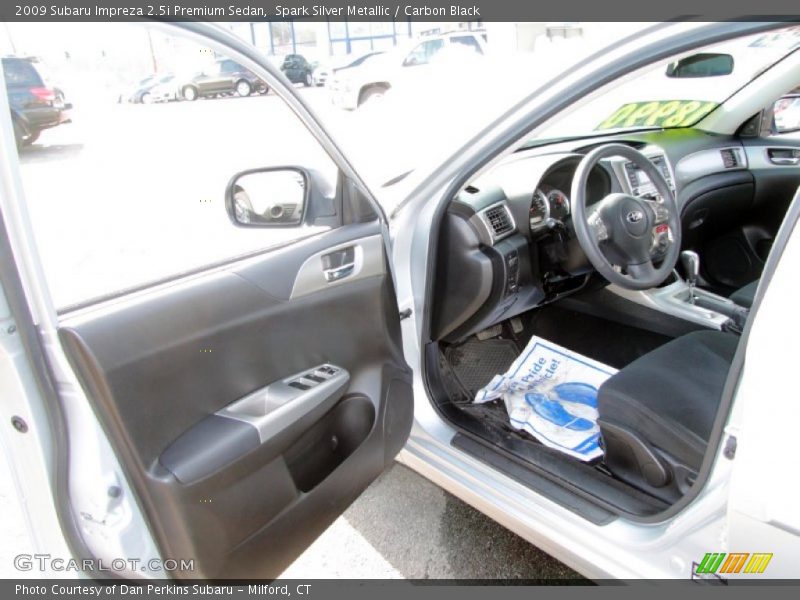 Spark Silver Metallic / Carbon Black 2009 Subaru Impreza 2.5i Premium Sedan