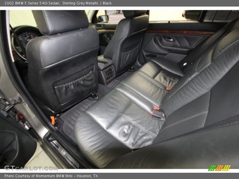 Sterling Grey Metallic / Black 2002 BMW 5 Series 540i Sedan