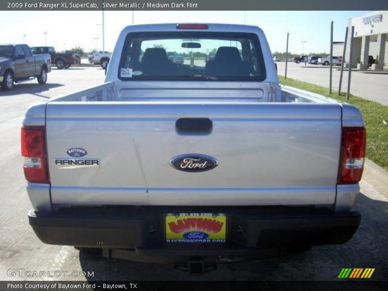 Silver Metallic / Medium Dark Flint 2009 Ford Ranger XL SuperCab