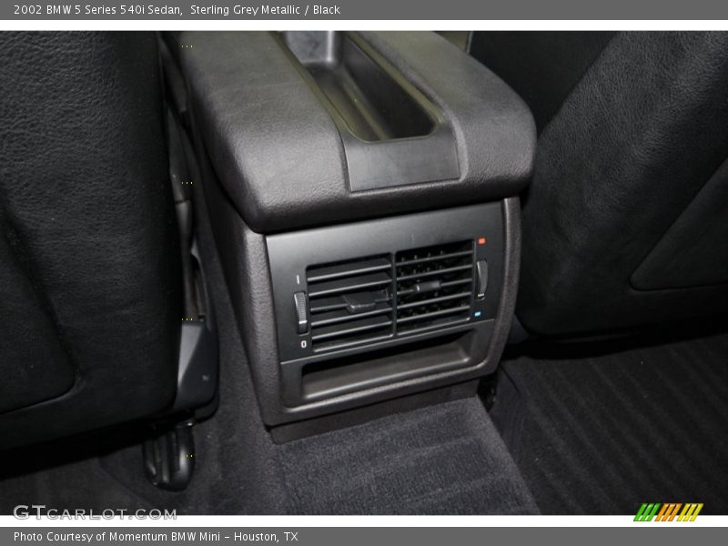 Sterling Grey Metallic / Black 2002 BMW 5 Series 540i Sedan