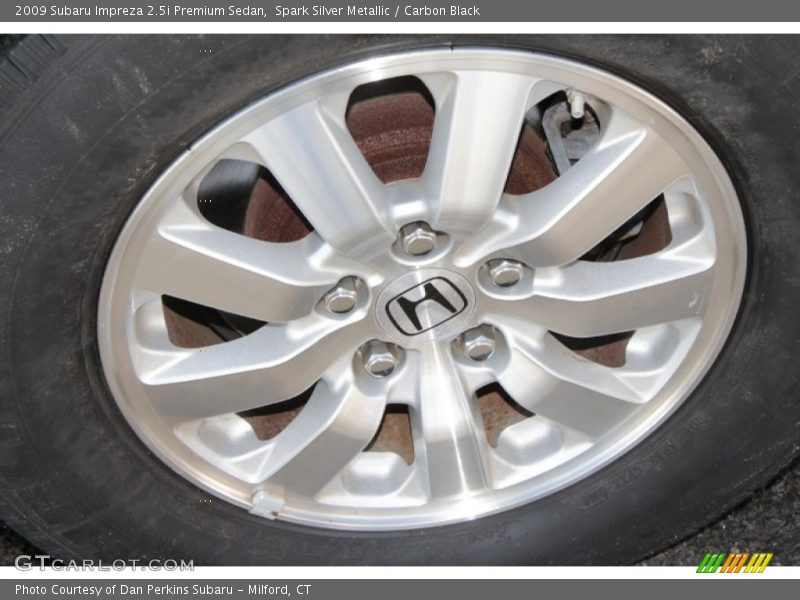 Spark Silver Metallic / Carbon Black 2009 Subaru Impreza 2.5i Premium Sedan